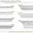 SAMPLE - Endurathane Amelia Crown Moulding, 3 7/8"H x 2 1/8"P x 4 1/2"F x 12"L, Factory Primed