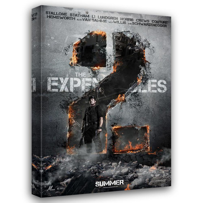 Expendables 2, H 24 po x l 16 po