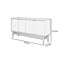 Vitrine de rangement Minimalist Modern