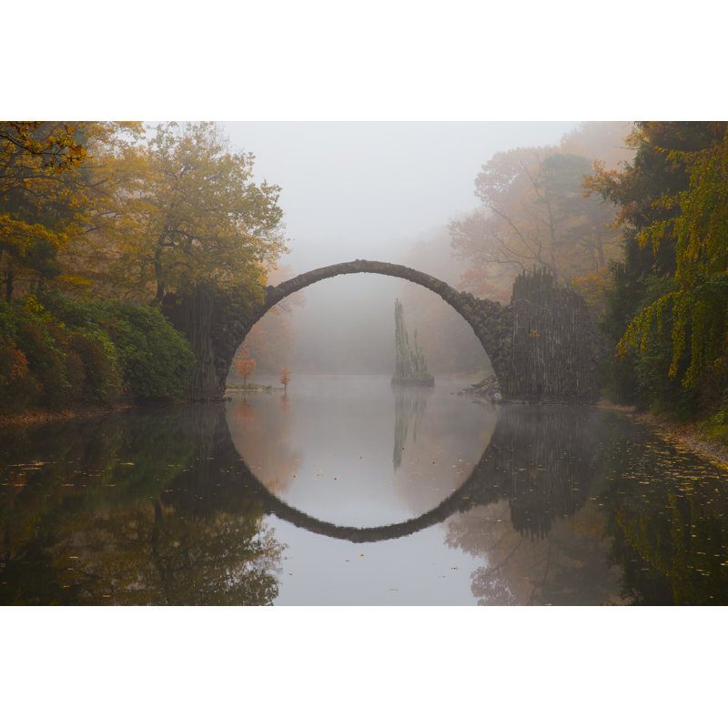 Yuriana Devil's Bridge In Morning sur toile par Willowisp, photographie, H 8 po x l 12 po