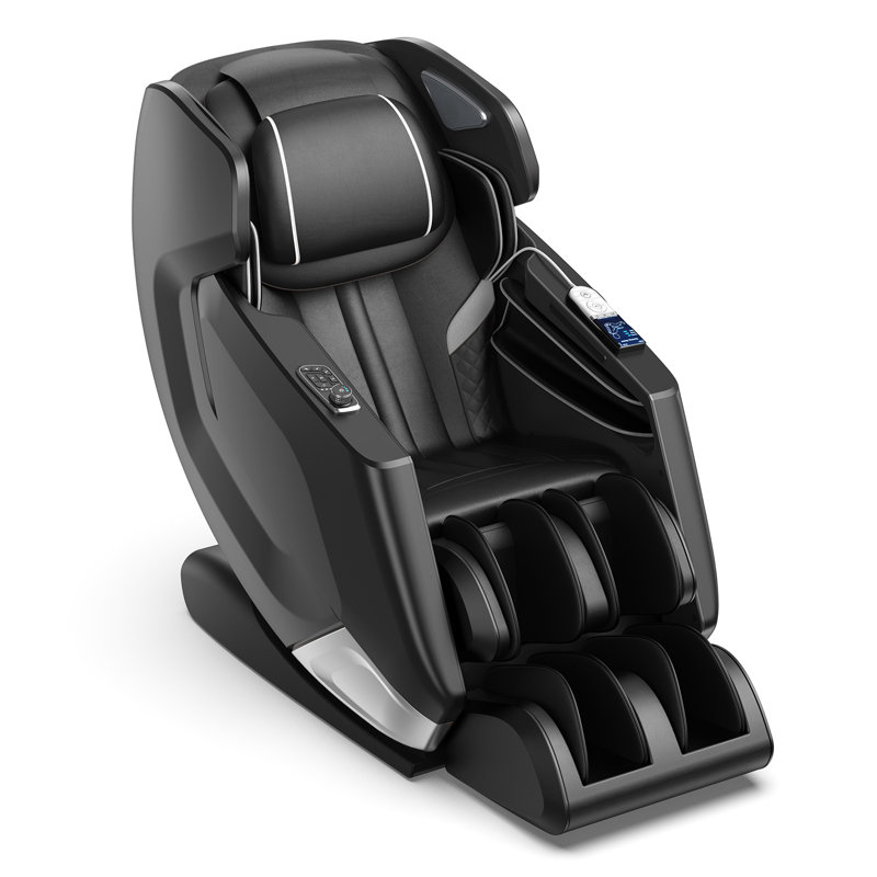Cello 2025 Full Body 4D Massage Chair With Automatic Extended Footrest, SL-Track Zero Gravity Recliner, Full Air Bags, Heat Therapy, Yoga Stretch, Foot Roller, Shiatsu/Knead/Thai Massage, Bluetooth Player with AI Voice Control