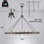 Modern 60-Light Wagon Wheel Chandelier with Crystal Shade-1512387014