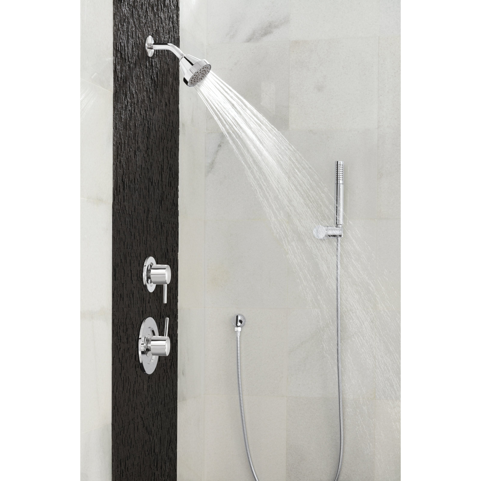 Moen Align 2 or 3-Function Diverter Transfer Trim Kit Valve Required, Chrome