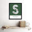 Stockholm Green - Single Picture Frame Typography