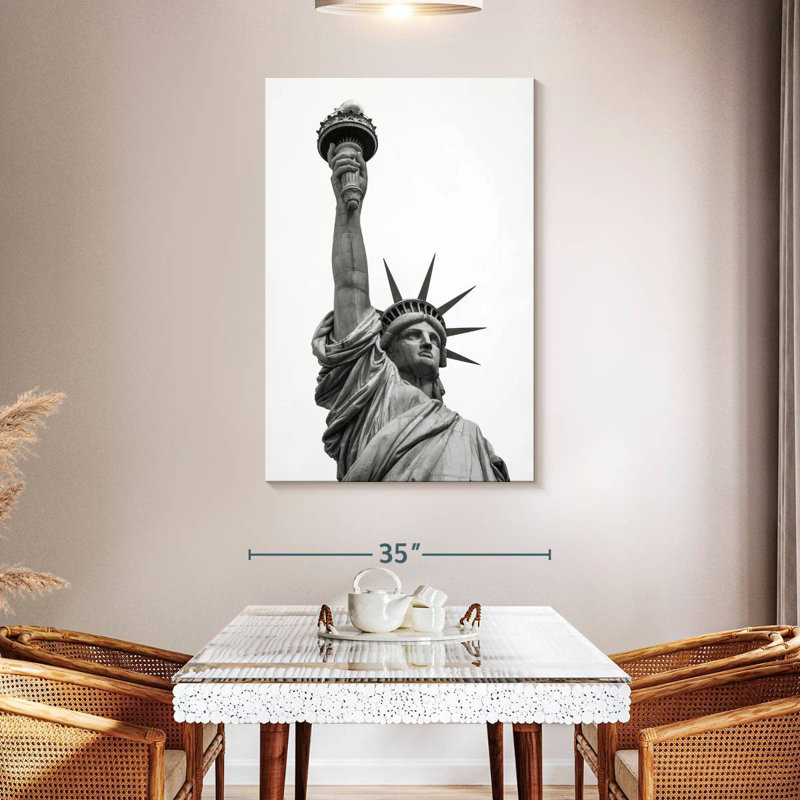 Aime The Statue Of Liberty, 48" H x 32" W