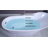 59" x 28" Freestanding Soaking Acrylic Bathtub with Reversible Drain-50499988