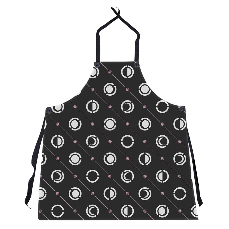 Skeffingt Bib Apron, Pink Accent