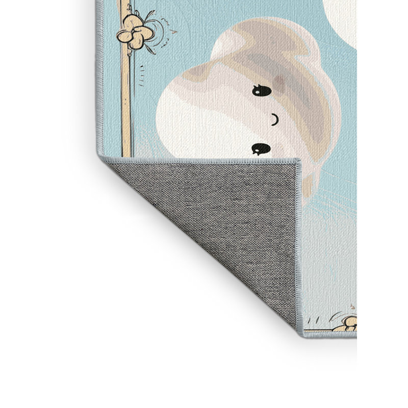 Tapis pour enfant East Urban Home, Rectangulaire 2 pi x 3 pi