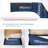 Natural Talalay Latex Pillow King Size High Loft-864980601