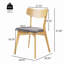 Chaises de salle à manger rembourrées Mid-Century-456607970