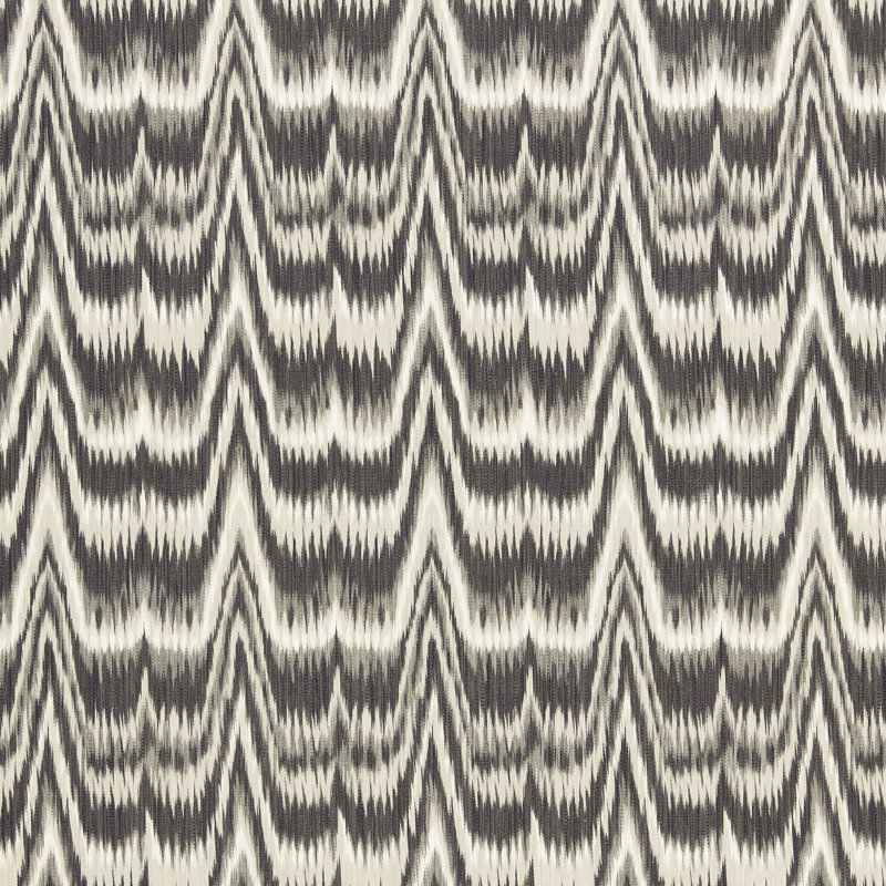 Kamalia Ikat Print Fabric, Smoke
