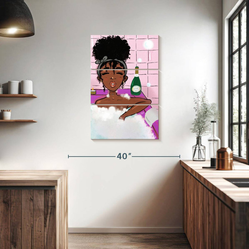 Leisha Just Relax, 38" H x 24" W