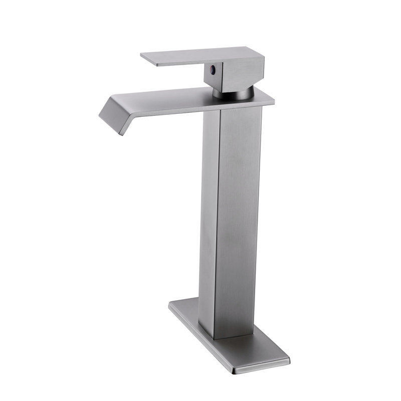 Single-Hole Bathroom Faucet, Brushed Nickel