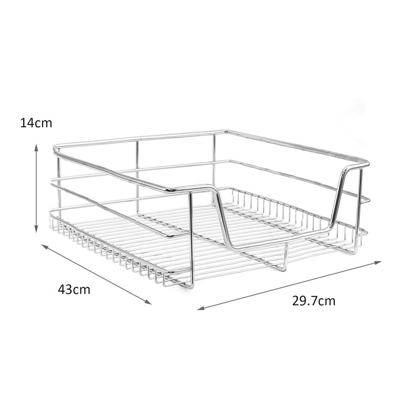 Wide Cabinet, 14cm H x 29.7cm W x 43cm D - 400Mm Wide 