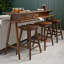 Walnut Grove 36" Solid Wood Console Table