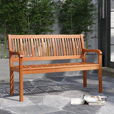 Banc de jardin en bois Kamron