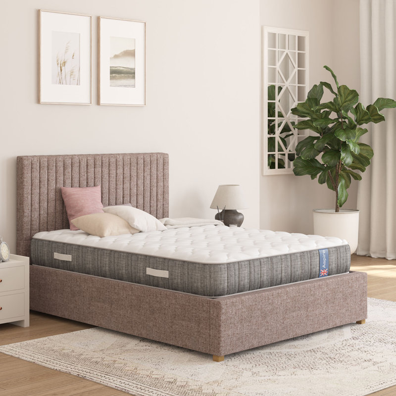 Aspire Dynamic Airflow Pocket Sprung & Natural Fillings Mattress, 90 x 190 cm