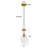1 - Light Luxury Raindrop Single Pendant-1748798370