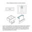 3" Center to Center Two Step Foot Rectangular Arch Pull CP Series-12830374