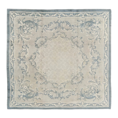 Antique One-of-a-Kind 12'10x13'9 Hand Knotted Area Rug