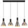 Veronica 1 - Light Matte Black LED Pendant