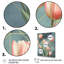 Tulipe géométrique - impressions murales florales-781372918-781372919