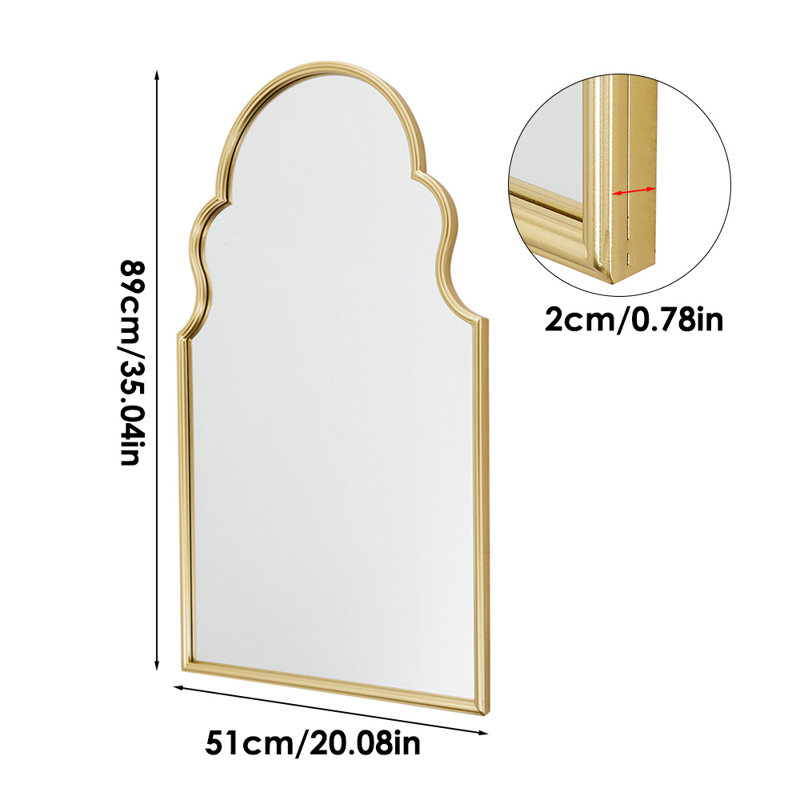Brynn Metal Flat Mirror