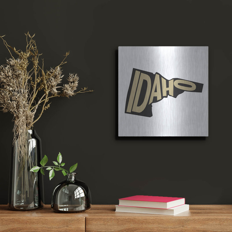 Luxe Art 'Idaho 2'  by Art Licensing Studio Wall Art