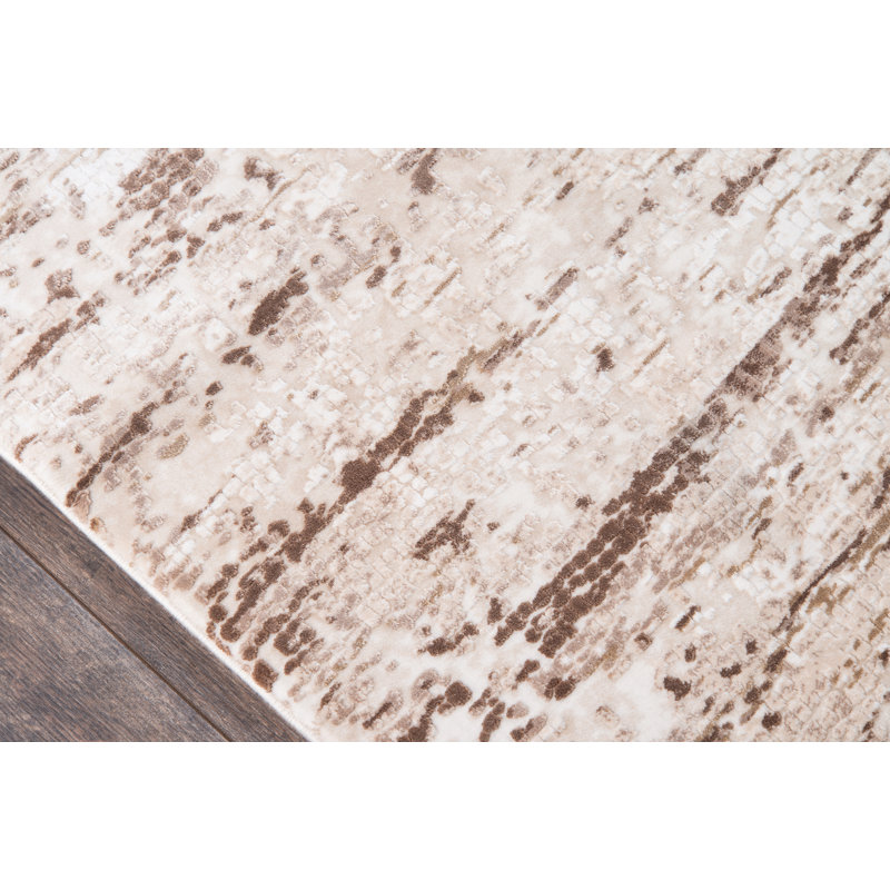 Tapis beige area Exmouth, Tapis de couloir 2 pi 3 po x 7 pi 6 po