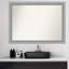 Miroir de salle de bain mural non biseauté Peak-2069089404