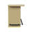Picket House Furnishings Cambria Bar Table In Off-White And Natural With LED