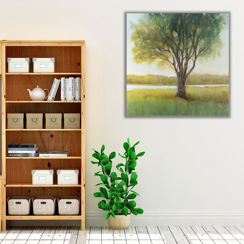 Shade Tree II - reproduction d'art sur toile, H 12 po x l 12 po