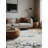 Machine Washable Gray Area Rug-1135066516