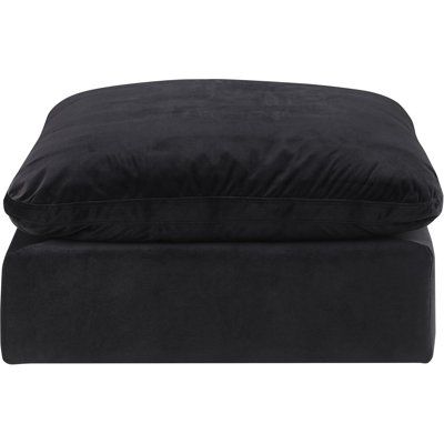 Humair Velvet Ottoman