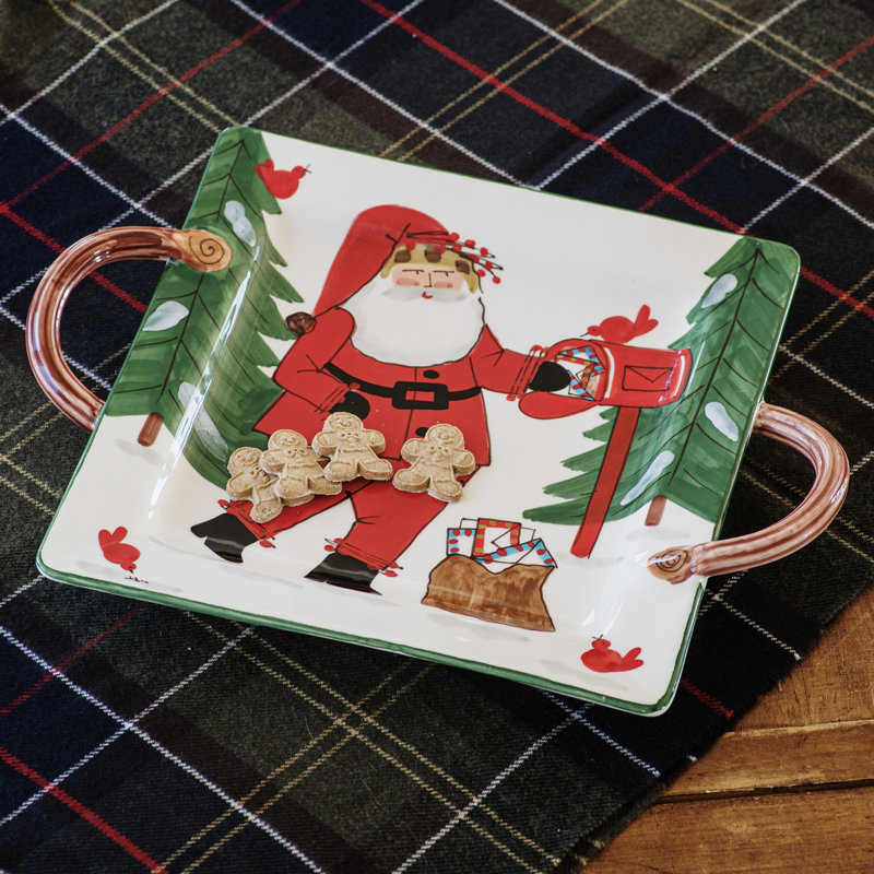 Old St. Nick Terra Bianca Platter