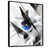 Black Floater Framed