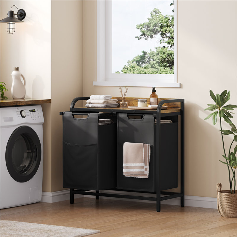 Laundry Hamper with Handles, 73x33x73.5 cm