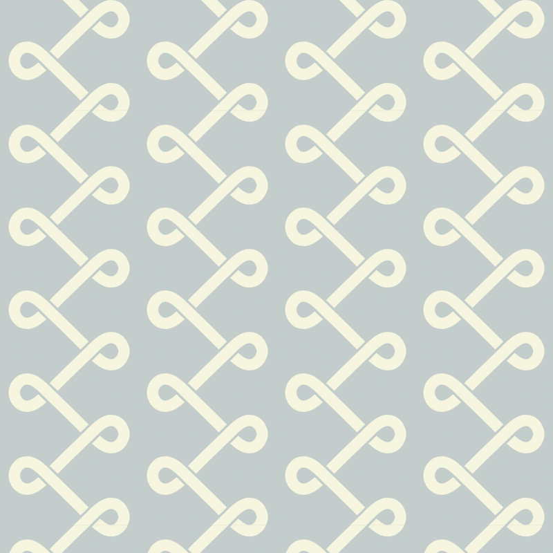 Soft Knot - Wallpaper, Pale Blue, Peel & Stick