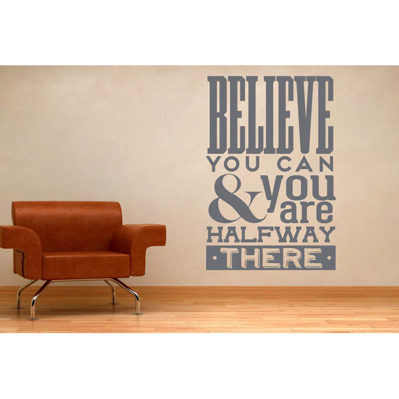 Wall Decal, Large, Grey