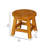 Jacqueline 1 - Step Wood Step Stool-395914338