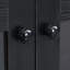 Buffet transitionnel et multimédia de 64,2 po de large avec 4 portes Kellan-133726472
