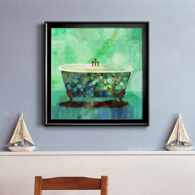 Relax - Reproduction de photo sur toile, H 26,5 po x l 26,5 po x P 1,5 po, Toile avec cadre noir