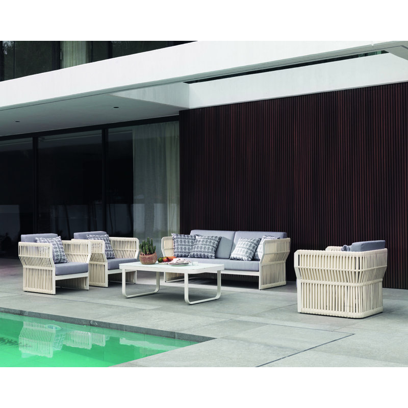 Kjeld Wood Outdoor Lounge Chair