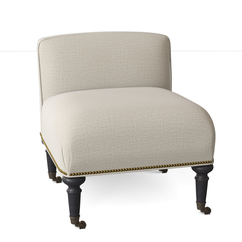Fauteuil de chambre Chloe, Espresso, Petit bronze antique, Océan Edworth