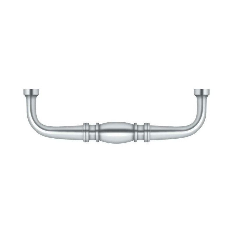 Colonial Bar / Handle Pull, Polished Chrome