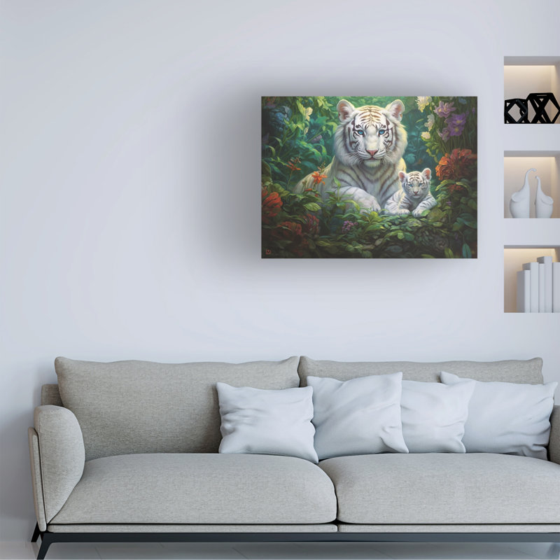 Art sur toile, Michael David Ward, H 35 po x l 47 po