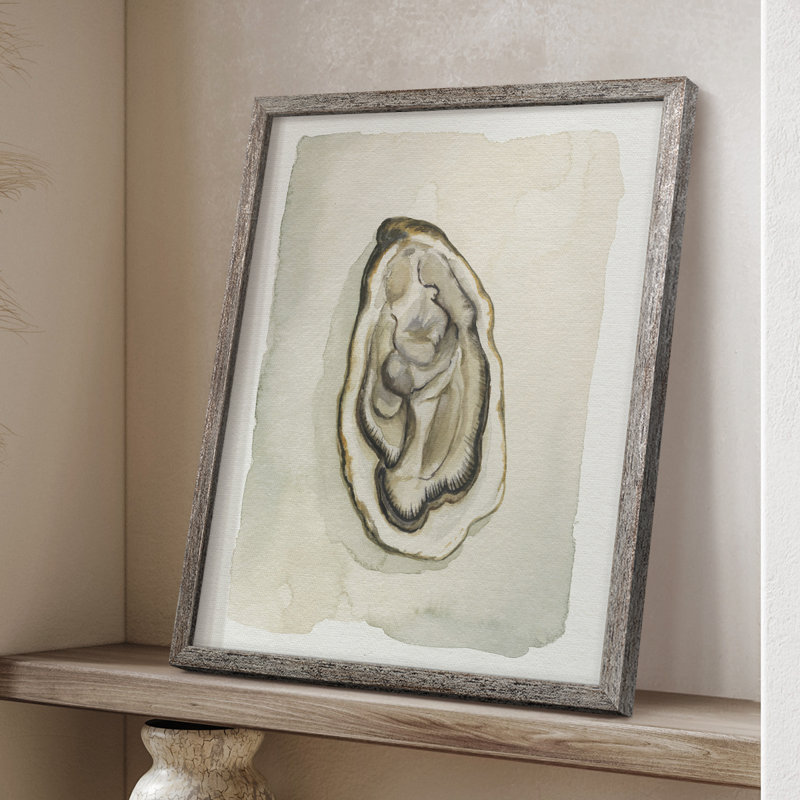 «Soft Half Shell II», reproduction encadrée - bois massif, H 11 po x l 9 po
