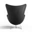 35.4" Finola Top Grain Leather Accent Chair-812703146