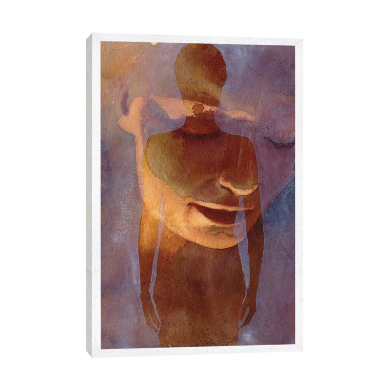 A, 2011 by Graham Dean - Gallery-Wrapped Canvas Giclée on Canvas, White Floater Frame, 66.04 cm H x 45.72 cm W