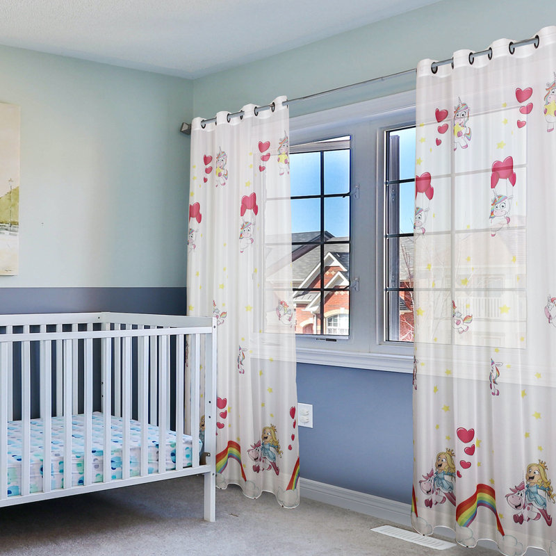 Sheer Curtain Single Panel
